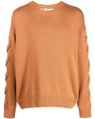Off white cheap orange sweater