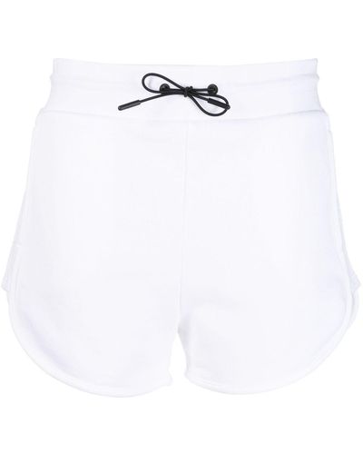 Rossignol Logo-patch Cotton Shorts - White