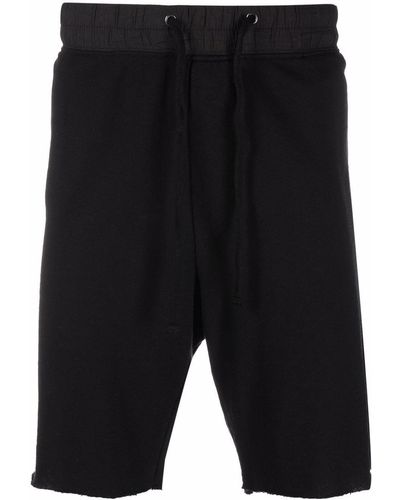James Perse Shorts running French Terry - Nero