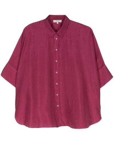 Antonelli Bassano Silk Shirt - Red