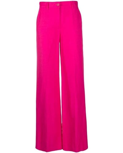 P.A.R.O.S.H. Flared Broek - Roze