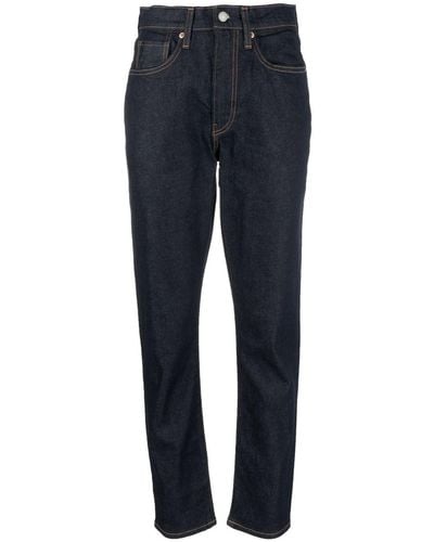 Levi's Halbhohe Tapered-Jeans - Blau