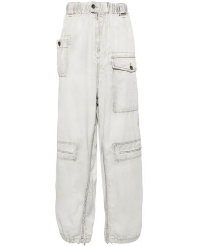 Maison Mihara Yasuhiro Rc-Twill Cargo Trousers - White