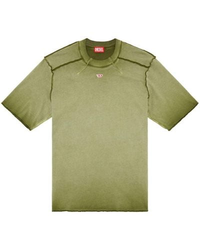 DIESEL T-erie Jersey T-shirt - Groen