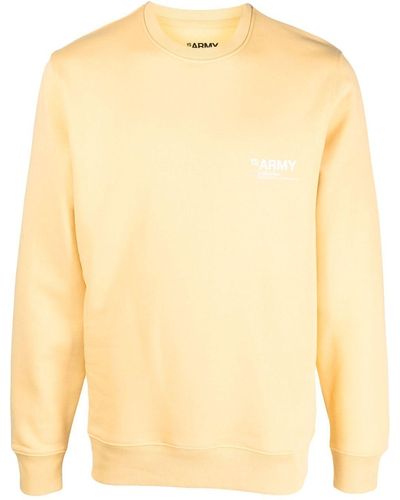Yves Salomon Crew-neck Sweatshirt - Yellow
