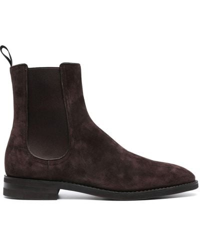Bally 30mm suede ankle boots - Marrone