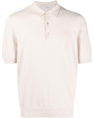 Boglioli Short-sleeved Polo Shirt - White
