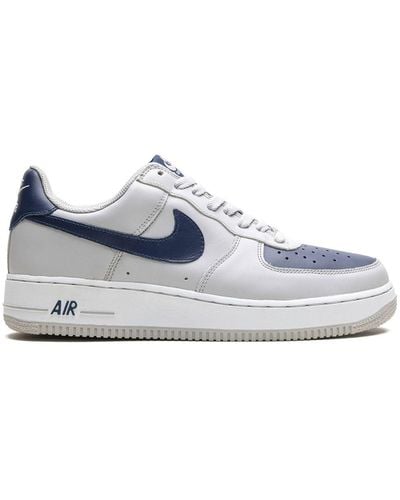 Nike Air Force 1 "Neutral Grey/Midnight Navy" Sneakers - Blau