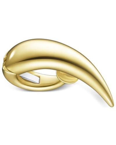 Tasaki 18kt yellow gold Collection Line Danger Horn ear cuff - Amarillo