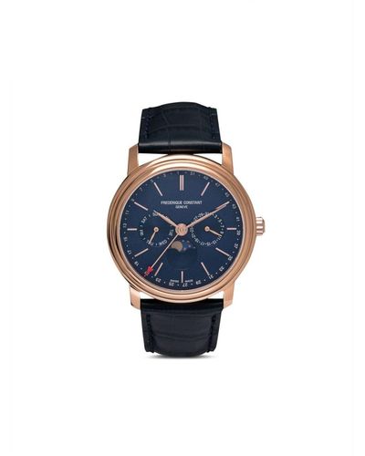 Frederique Constant Reloj Classics Index Business Timer de 40 mm - Azul