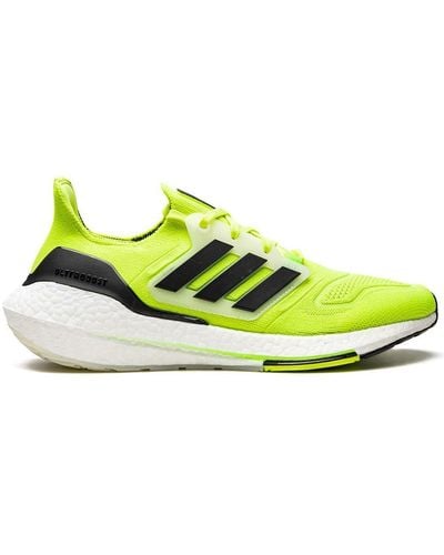 adidas Ultraboost 22 "solar Yellow" Trainers - Green