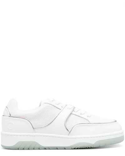 IRO Alex Mesh Leather Sneakers - White