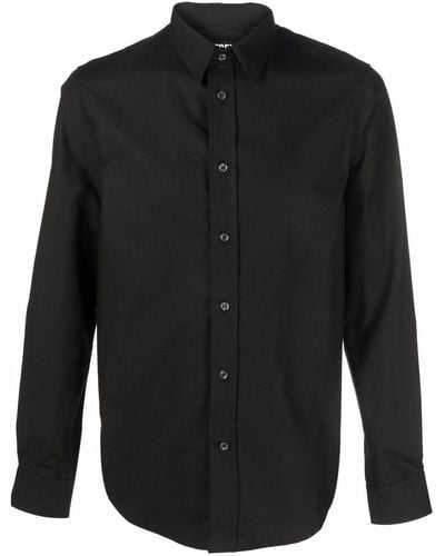 DIESEL S-ben-cl Cotton Shirt - Black