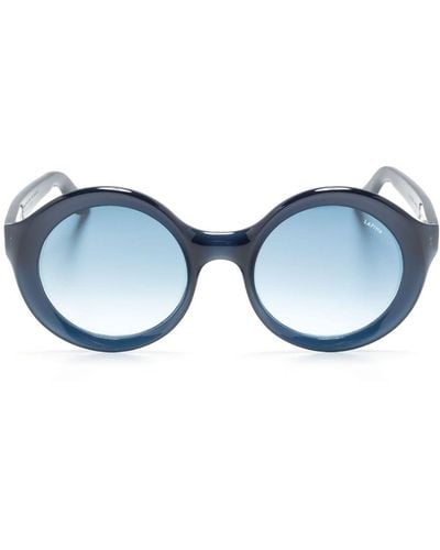 LAPIMA Carolina Round-frame Sunglasses - Blue