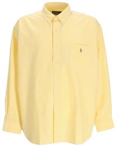 Polo Ralph Lauren Hemd mit Polo Pony - Gelb
