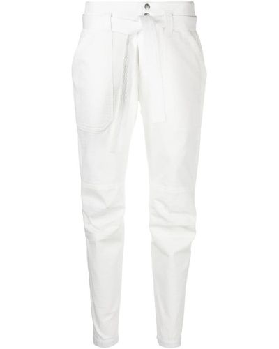 Rag & Bone Pantaloni slim Abby - Bianco