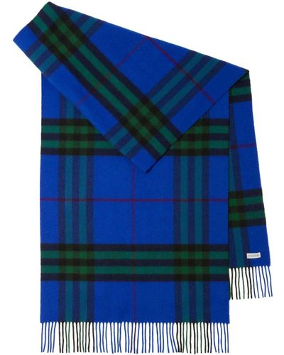 Burberry Vintage Check Sjaal - Blauw