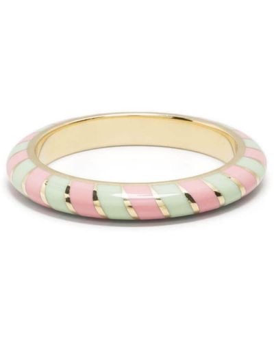 Alice Cicolini 14kt Memphis Candy Gelbgoldring - Weiß