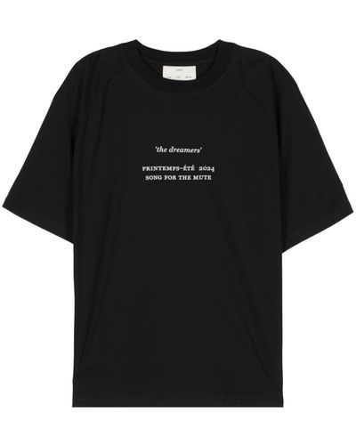 Song For The Mute Full Moon T-shirt - Black