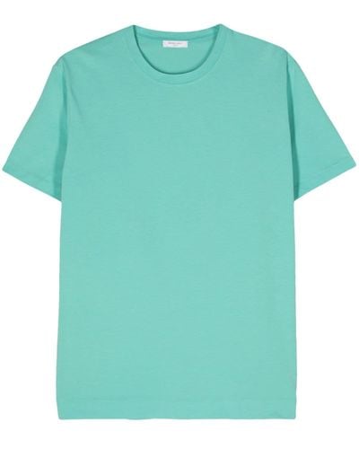 Boglioli Cotton jersey T-shirt - Vert