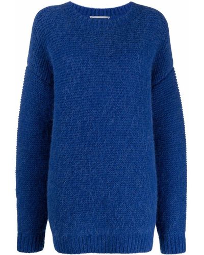 Stella McCartney ステラ・マッカートニー オーバーサイズ セーター - ブルー
