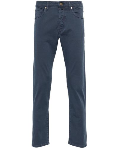 Incotex Pantalones chinos con corte slim - Azul