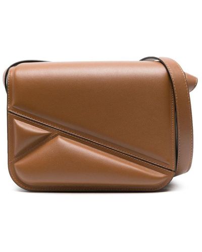 Wandler Oscar Leren Crossbodytas - Bruin