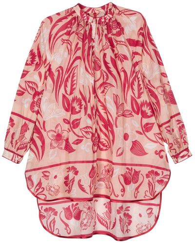 F.R.S For Restless Sleepers Tizio Blouse Met Bloemenprint - Rood