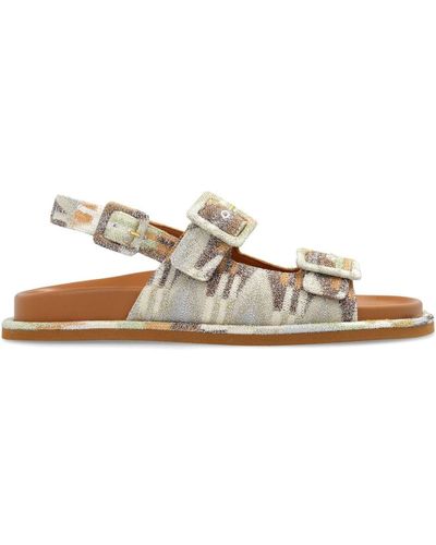 Missoni Sandalen Met Open Neus - Wit