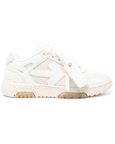 Off-White c/o Virgil Abloh Slim Out Of Office Mesh Sneakers - White