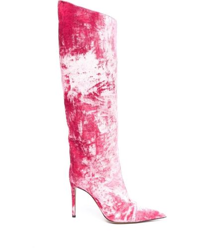 Alexandre Vauthier Stiletto Laarzen Met Hak - Roze