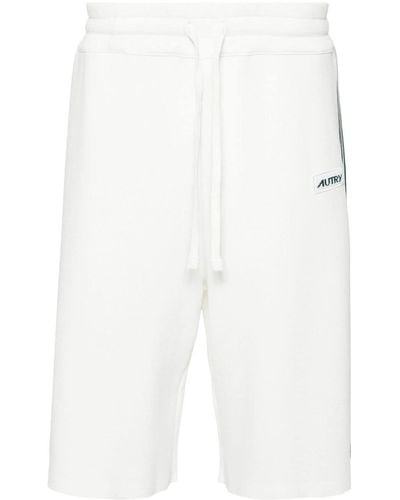 Autry Shorts Con Logo - White