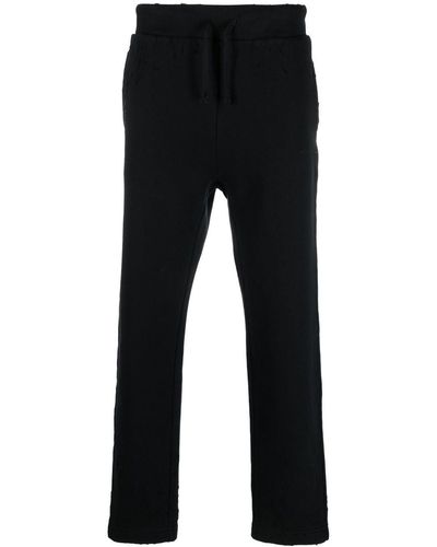 1017 ALYX 9SM Ripped-detail Track Trousers - Black