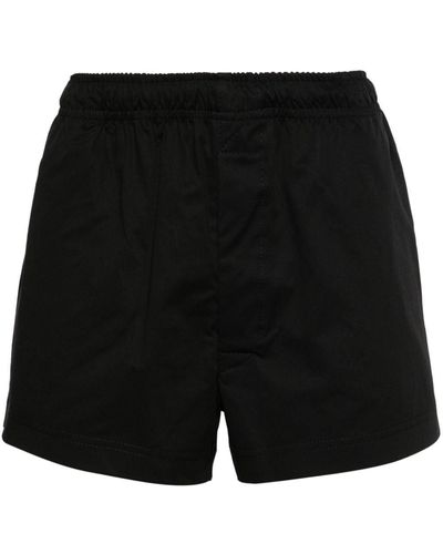 Societe Anonyme Nantes Cotton Shorts - Black