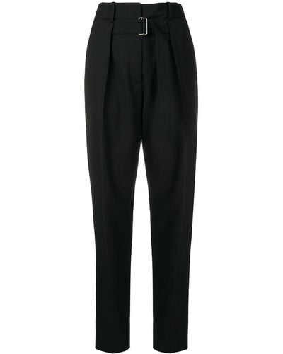 Givenchy Pleated High-rise Pants - Black