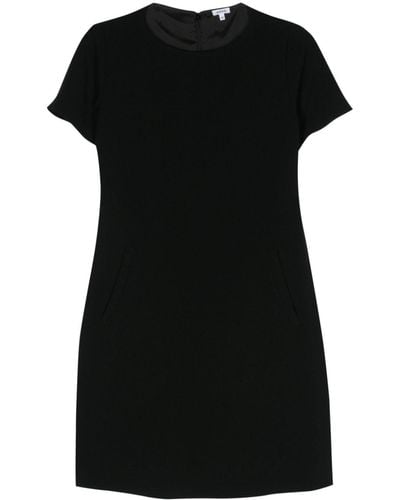 Aspesi Short-sleeve Mini Dress - Black