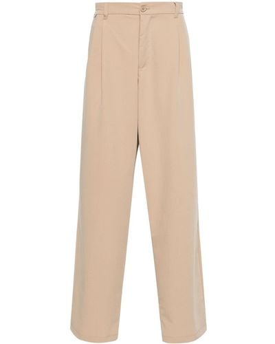 FAMILY FIRST New Tube Tailored Pants - Natural