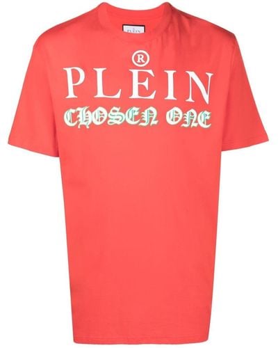 Philipp Plein ロゴ Tシャツ - レッド