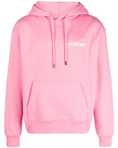 Jacquemus Le Sweatshirt Hoodie - Pink