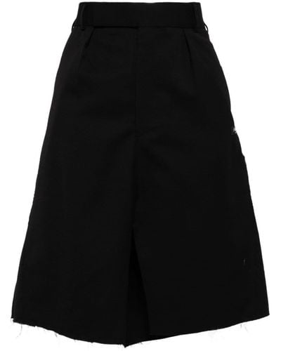 PROTOTYPES Pantalones cortos a capas - Negro