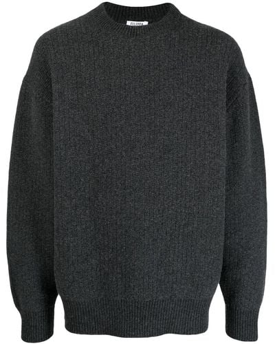 Filippa K Structured Wool Jumper - Grey
