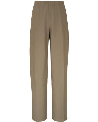 Vince Straight-leg Trousers - Natural