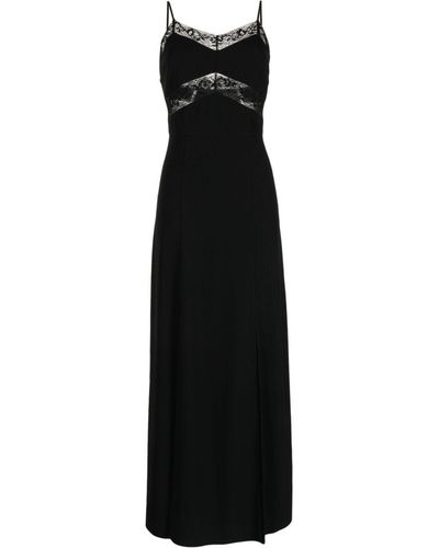 Jason Wu Lace-trim Detailed Gown - Black