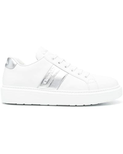 Church's Paneled Lace-up Sneakers - White