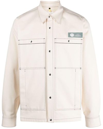 OAMC Patch Pocket Shirt Jacket - Natural