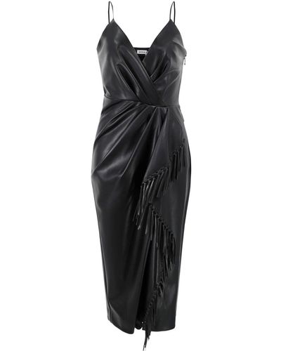 Jonathan Simkhai Carlee Fringe-detailing Dress - Black
