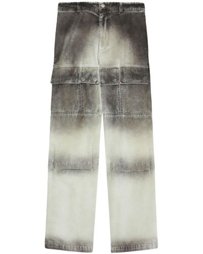1017 ALYX 9SM Faded-effect Wide-leg Jeans - Natural