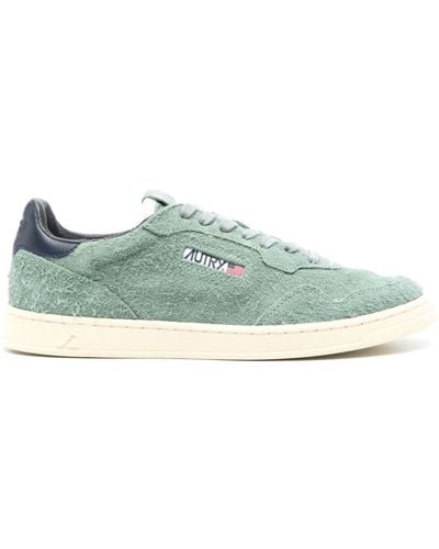 Autry Medalist Low Suede Sneakers - Green