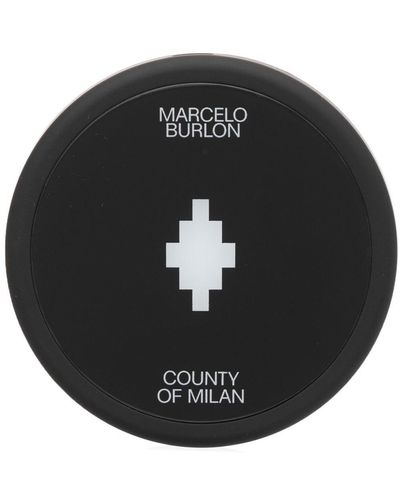 Marcelo Burlon Cross Logo-print Wireless Charger - Black