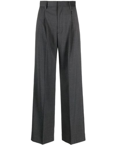 Filippa K Pantalon de costume à design chiné - Gris